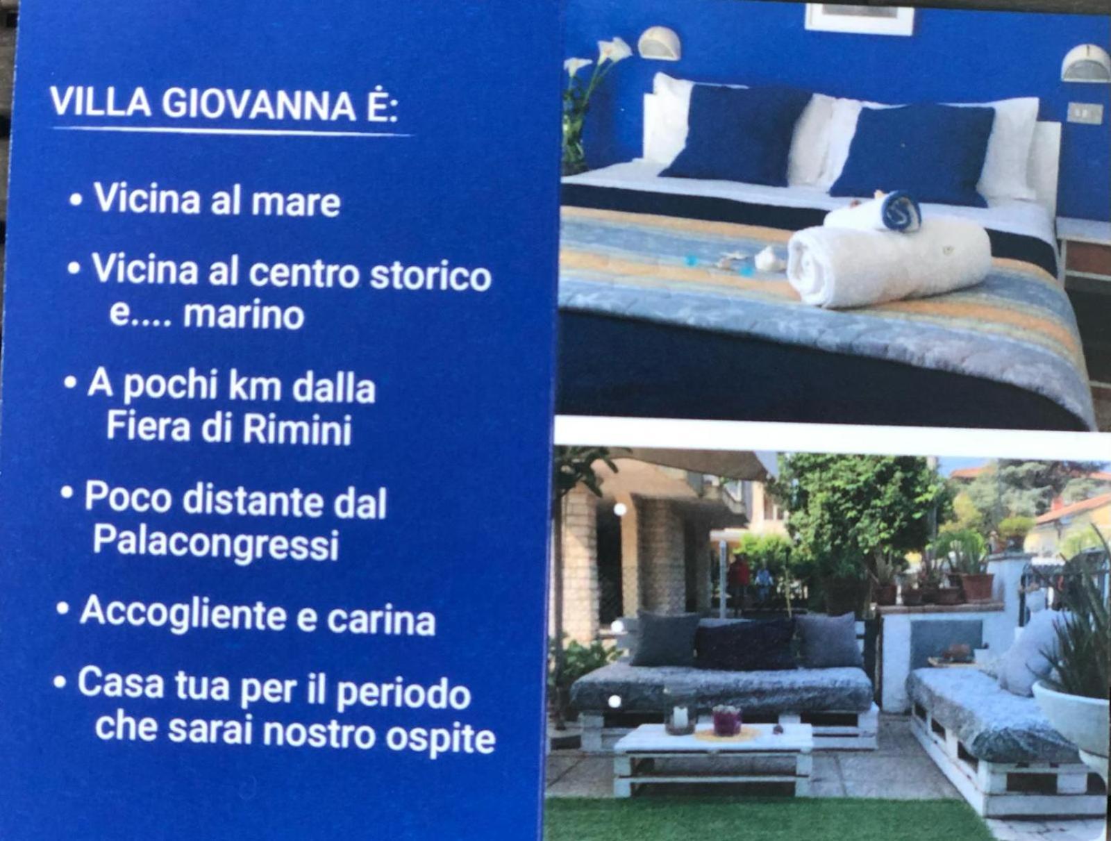 Bed And Breakfast Villa Giovanna Rimini Exteriör bild
